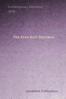 The Filed Rate Doctrine 1081387076 Book Cover