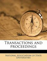 Transactions and proceedings Volume 10 1177060833 Book Cover