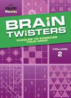 Large Print Brain Twisters Volume 2: Lavender Brain 1770665749 Book Cover