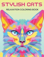 Cute Cat Coloring Book: Cat coloring book for kids and adult relaxation B0BGNMKHYS Book Cover