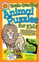 Brain-Bending Animal Puzzles for Kids: A Treasury of Fabulous Facts, Secret Codes, Games, Mazes, and More! (Happy Fox Books) For Kids Age 5-10 - Activity Book with Word Search, Brain Teasers, and More 1641242426 Book Cover