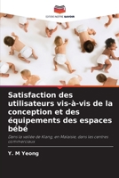 Satisfaction des utilisateurs vis-à-vis de la conception et des équipements des espaces bébé (French Edition) 6209735185 Book Cover