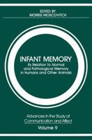 Infant Memory: Its Relation to Normal and Pathological Memory in Humans and Other Animals 1461593662 Book Cover