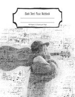 Blank Sheet Music Notebook: Lined/Ruled Paper And Staff Manuscript Paper For Notes - Lyrics And Music. For Musicians-Music Lovers-Students- Songwriting. Book Notebook Journal 100 Pages 8.5x11in 1692657151 Book Cover