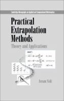 Practical Extrapolation Methods: Theory and Applications 0521661595 Book Cover