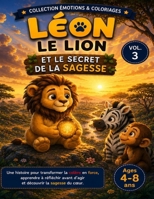 Léon le Lion et le Secret de la Sagesse: Apprivoiser ses émotions en douceur (Les émotions de Léon) (French Edition) B0H6K3ZK7L Book Cover