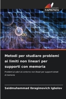 Metodi per studiare problemi ai limiti non lineari per supporti con memoria 6206874176 Book Cover