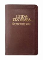God's Promises for Your Every Need 0849951321 Book Cover