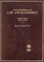 Cases and Materials on Law and Economics 0314001883 Book Cover