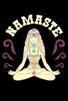 Namaste: Journal for Yoga Classes, Yoga Poses Notebook, Yoga Teacher Gifts 1095391763 Book Cover