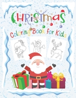 Christmas Coloring Book for Kids: Winter Fun, Many Christmas Characters: Santa Claus, Gingerbread Man, Penguin, Reindeer and others B08P4R3XV5 Book Cover