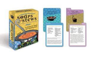 Moosewood Restaurant Soups and Stews Deck: 50 recipes for simple and satisfying meals 0307408698 Book Cover