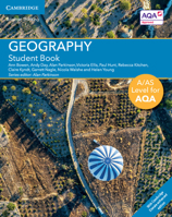 A/AS Level Geography for AQA Student Book with Cambridge Elevate Enhanced Edition (2 Years) (A Level (AS) Geography for AQA) 1316603180 Book Cover