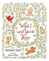 What I Want You to Know 1982014938 Book Cover