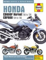 Honda CB600F Hornet Service and Repair Manual (Haynes Service and Repair Manuals) 0857339400 Book Cover