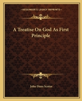 Tractatus de Primo Principio 1162650710 Book Cover