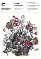 Floral Engravings: Writing Paper & Note Pad A4 (Multilingual Edition) (English, French and German Edition) 9460093027 Book Cover