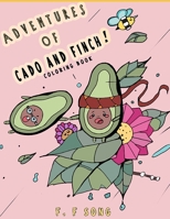 Adventures of Cado and Finch: Coloring Book B08WK276S5 Book Cover