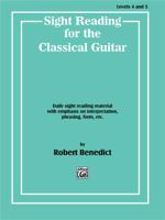 Sight Reading for the Classical Guitar, Level IV-V" 0769212859 Book Cover