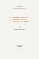 La Nature Et Le Bien: L'Ethique D'Aristote Et La Question Naturaliste 9042946423 Book Cover