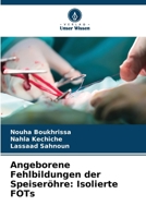 Angeborene Fehlbildungen der Speiseröhre: Isolierte FOTs (German Edition) 6208920671 Book Cover