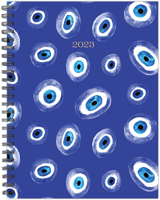 Turkish Blue Eye Dot 2023 2023 6.5 X 8.5 Softcover Weekly Planner 1549230689 Book Cover