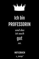 Notizbuch f�r Professoren / Professor / Professorin: Originelle Geschenk-Idee [120 Seiten kariertes blanko Papier] 1677572558 Book Cover