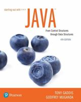 Starting Out with Java: From Control Structures Through Data Structures 0321545869 Book Cover