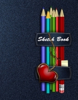 Sketch Book: Creative Journal Sketch Book - 8.5 x 11 Sketchbook for Adults and Kids - Cute for Drawing, Writing, Coloring, Pencil Art, Doodling, Sketch Book Gift & More 1711985546 Book Cover