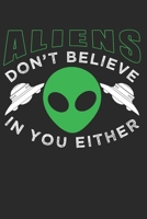 Alien and UFO: Alien and UFO Notebook Gift idea for conspiracy theorists and UFO lovers 1673527701 Book Cover