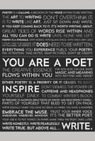 Poet’s Notebook for Poets, Writers & Authors | The Poetry Manifesto — Blank Lined Journal: Poetry Journal Prompts to Write Inspirational Poetry & Cure Writer’s Block B0851MBRHW Book Cover
