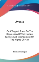 Avenia or A Tragical Poem 1014960576 Book Cover