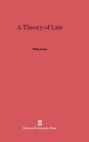 A Theory of Law 0674880250 Book Cover