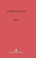 A Theory of Law 067443563X Book Cover