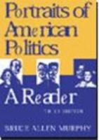 Portrait Of American Politics 0395885477 Book Cover