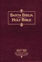 NVI/NIV Biblia Bilingue, piel especial negro, indice 0829727760 Book Cover