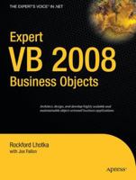 Expert VB 2008 Business Objects 1430216387 Book Cover
