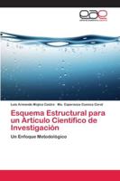 Esquema Estructural para un Artículo Científico de Investigación 620214131X Book Cover