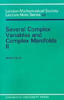 Several Complex Variables and Complex Manifolds II 0521288886 Book Cover