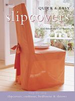 Quick & Easy Slipcovers 1906094594 Book Cover
