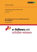 Die Stellung der Frau im Matriarchat der Minangkbau 3346667197 Book Cover