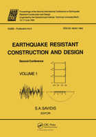 Earthquake Resistant Construction and Design II, Volume 1: Proceedings of the Second International Conference, Berlin, 15-17 June 1994, 2 Volumes 9054103930 Book Cover