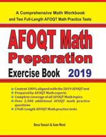 AFOQT Math Preparation Exercise Book: A Comprehensive Math Workbook and Two Full-Length AFOQT Math Practice Tests 1097720160 Book Cover