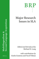 Major Research Issues in Sla 900431170X Book Cover