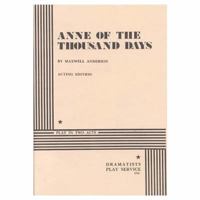 Anne of the Thousand Days B0028947M8 Book Cover
