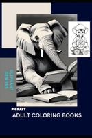 Adult Booking Book Elephant Designs B0CGKZ5XDJ Book Cover