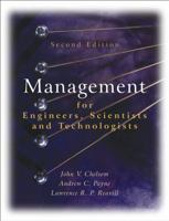 Management for Engineers, Scientists and Technologists 0470021268 Book Cover