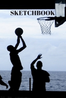 Basketball Sketchbook: Slam Dunk Sketchpad: 6 x 9 in, 120 pages with border. Drawing Pad for basket ball sport lovers (kids, boys, children) 1692780549 Book Cover