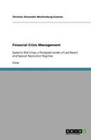 Financial Crisis Management 3640988388 Book Cover