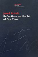 Josef Frank: Reflections on the Art of Our Time 8074374505 Book Cover